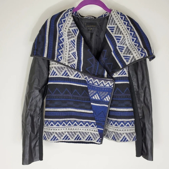 Buffalo David Bitton Jackets & Blazers - I JEANS BY BUFFALO NAVAJO MARCIE MOTO JACKET